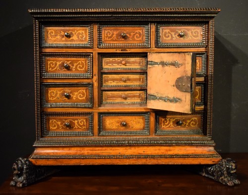 Renaissance - Inlaid coin cabinet, City of Verona 2nd half of the 16th century